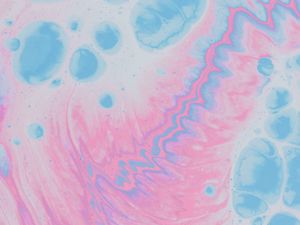 Preview wallpaper stains, liquid, texture, abstraction, pink, blue