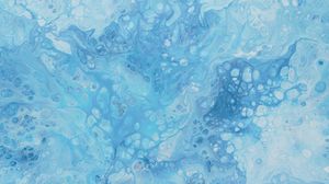 Preview wallpaper stains, liquid, texture, abstraction, blue