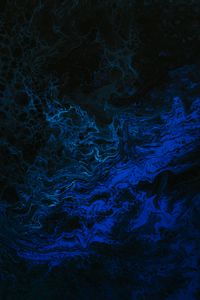 Preview wallpaper stains, liquid, wavy, abstraction, blue
