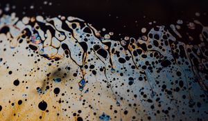 Preview wallpaper stains, multicolored, liquid, spots