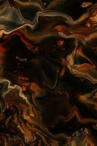 Preview wallpaper stains, paint, abstraction, liquid, brown