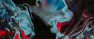 Preview wallpaper stains, paint, abstraction, colorful, liquid