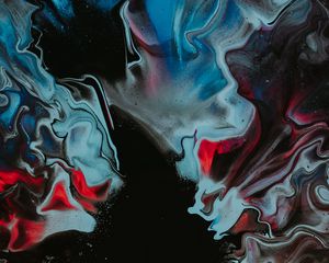 Preview wallpaper stains, paint, abstraction, colorful, liquid