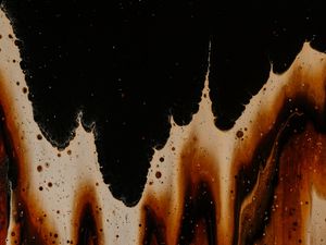 Preview wallpaper stains, paint, abstraction, brown, black