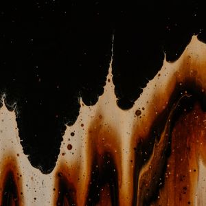 Preview wallpaper stains, paint, abstraction, brown, black