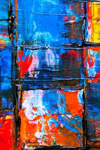 Preview wallpaper stains, paint, canvas, abstraction, colorful, contemporary art