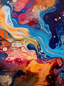 Preview wallpaper stains, paint, colorful, background, abstraction