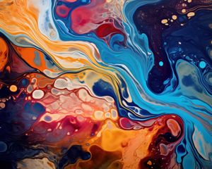 Preview wallpaper stains, paint, colorful, background, abstraction