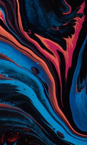 Preview wallpaper stains, paint, colorful, abstraction, liquid