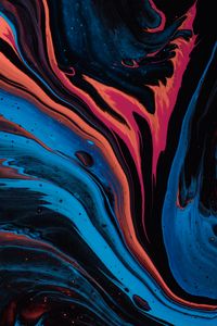 Preview wallpaper stains, paint, colorful, abstraction, liquid