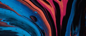 Preview wallpaper stains, paint, colorful, abstraction, liquid