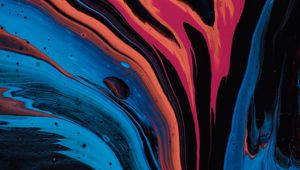 Preview wallpaper stains, paint, colorful, abstraction, liquid