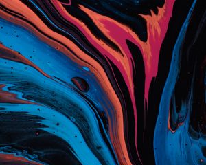 Preview wallpaper stains, paint, colorful, abstraction, liquid