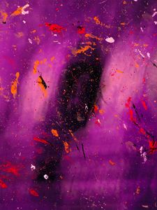 Preview wallpaper stains, paint, glass, surface, purple