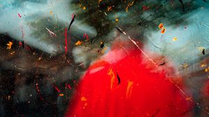 Preview wallpaper stains, paint, glass, abstraction, blur