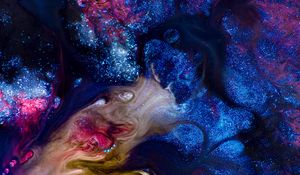 Preview wallpaper stains, paint, glitter, abstraction, colorful