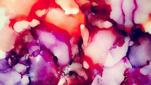 Preview wallpaper stains, paint, ink, colorful, abstraction