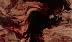 Preview wallpaper stains, paint, liquid, brown, red, black
