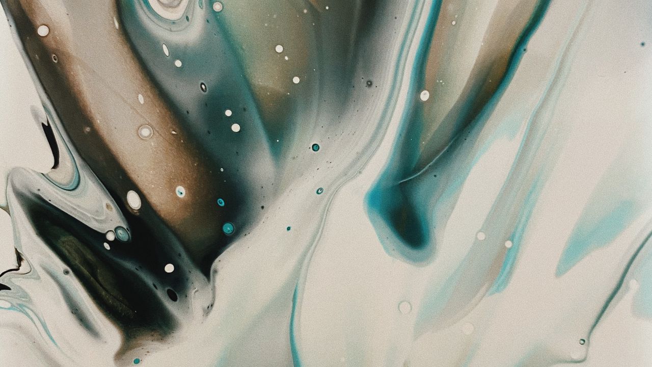 Wallpaper stains, paint, liquid, abstraction, fluid art