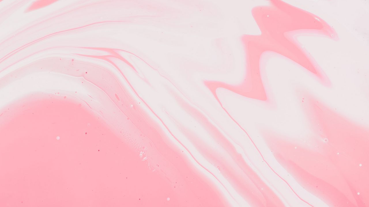 Wallpaper stains, paint, liquid, pink, abstraction