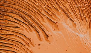 Preview wallpaper stains, paint, liquid, abstraction, brown