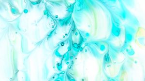 Preview wallpaper stains, paint, liquid, abstraction, blue