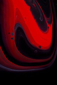 Preview wallpaper stains, paint, liquid, red, black, abstraction