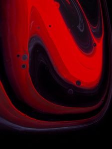 Preview wallpaper stains, paint, liquid, red, black, abstraction