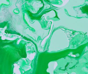 Preview wallpaper stains, paint, liquid, abstraction, green