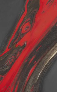 Preview wallpaper stains, paint, liquid, abstraction, red, gray