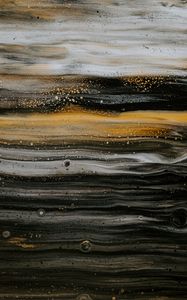 Preview wallpaper stains, paint, liquid, abstraction, gray, brown