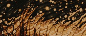 Preview wallpaper stains, paint, liquid, brown, abstraction, macro