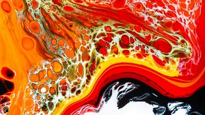 Preview wallpaper stains, paint, mixing, colorful, liquid, abstraction