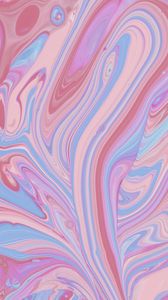 Preview wallpaper stains, paint, mixing, abstraction, pink, blue