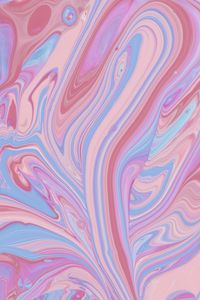 Preview wallpaper stains, paint, mixing, abstraction, pink, blue