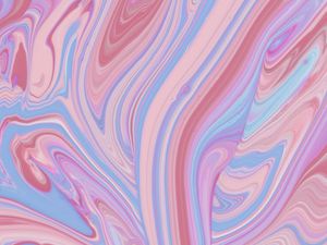 Preview wallpaper stains, paint, mixing, abstraction, pink, blue