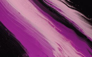 Preview wallpaper stains, paint, purple, black, abstraction