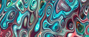 Preview wallpaper stains, ripples, colorful, wavy, abstraction