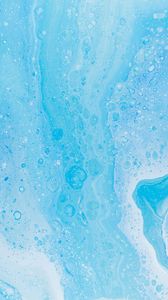 Preview wallpaper stains, spots, bubbles, texture, liquid, blue