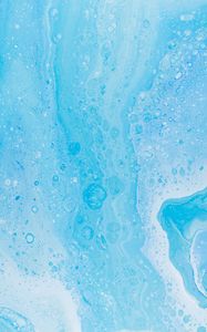 Preview wallpaper stains, spots, bubbles, texture, liquid, blue