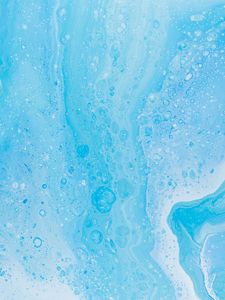 Preview wallpaper stains, spots, bubbles, texture, liquid, blue