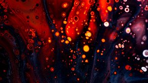Preview wallpaper stains, spots, bubbles, paint, abstraction, colorful