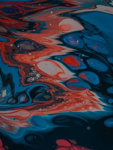 Preview wallpaper stains, spots, colorful, texture, liquid
