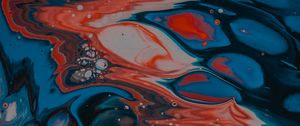 Preview wallpaper stains, spots, colorful, texture, liquid