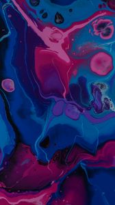 Preview wallpaper stains, spots, colorful, abstraction, liquid