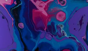 Preview wallpaper stains, spots, colorful, abstraction, liquid