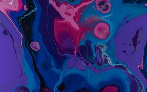 Preview wallpaper stains, spots, colorful, abstraction, liquid