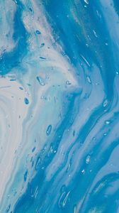 Preview wallpaper stains, spots, liquid, abstraction, blue