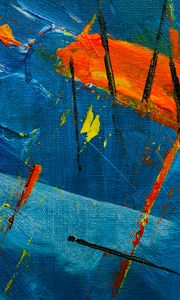 Preview wallpaper stains, strokes, paint, canvas, abstraction, colorful