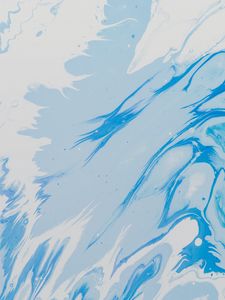 Preview wallpaper stains, texture, abstraction, blue, white